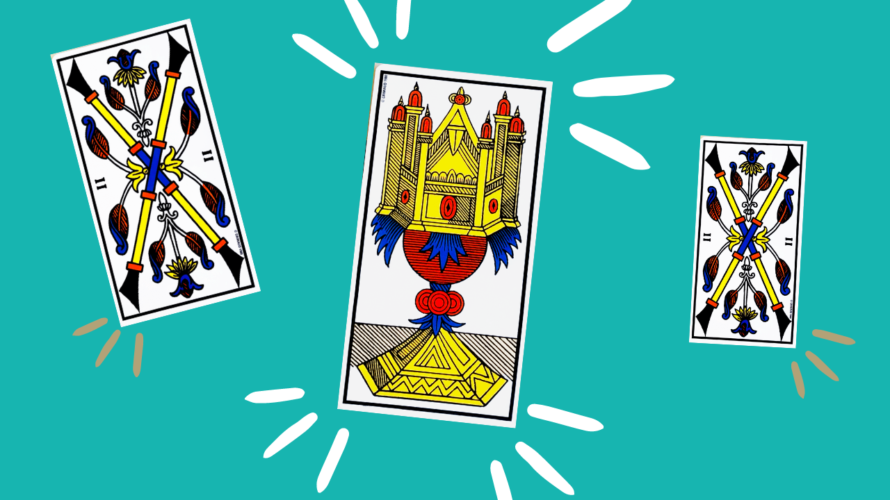 les arcanes mineurs du tarot de Marseille